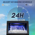 120LBS Commercial Ice Maker with 30LBS Bin