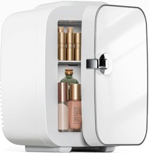 Portable Mini Fridge for Skincare and Drinks
