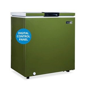 Newair 5 Cu. Ft. Olive Green Chest Freezer