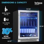 Zephyr Brisas 24-Inch Under Counter Wine Fridge