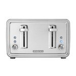 BLACK+DECKER 4-Slice Stainless Steel Toaster