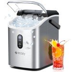 Ecozy Countertop Nugget Ice Maker with Handle