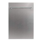 ZLINE 18" Stainless Steel Top Control Dishwasher