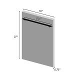ZLINE 18" Stainless Steel Top Control Dishwasher