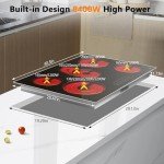 Hobsir 30 Inch 5-Burner Electric Cooktop