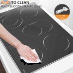 Hobsir 30 Inch 5-Burner Electric Cooktop