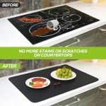 Heat Resistant Stove Top Cover for Grills 21x29.5