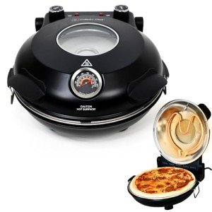 Electric Pizza Oven with Ceramic Stone – 12” Capacity