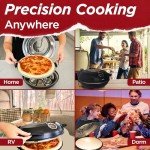 Electric Pizza Oven with Ceramic Stone – 12” Capacity