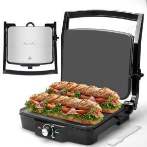 Baker's Friend Electric Panini Press and Grill