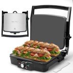 Baker's Friend Electric Panini Press and Grill