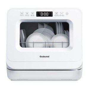 Portable Countertop Dishwasher with 7L Water Tank