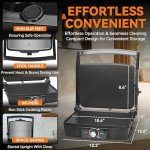 Baker's Friend Electric Panini Press and Grill