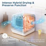 Portable Countertop Dishwasher with 7L Water Tank