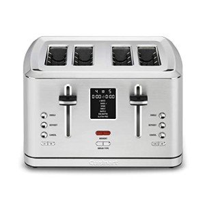 Cuisinart 4-Slice Digital MemorySet Toaster, Stainless Steel