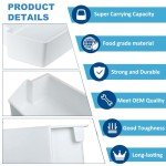 Refrigerator Door Shelf Bin - 2 Pack Compatible