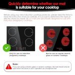 Silicone Induction Cooktop Protector Mat 21.2x35.4 Inch