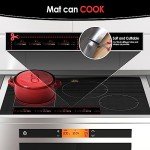 Silicone Induction Cooktop Protector Mat 21.2x35.4 Inch