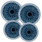Blue Mandala Electric Stove Burner Covers