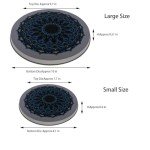 Blue Mandala Electric Stove Burner Covers