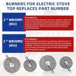 G-E Electric Stove Burner Replacement Kit