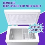 Compact 4.0 Cu Ft Chest Freezer with Baskets