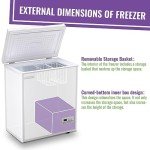 DEMUELLER 4.0 Cu Ft Deep Chest Freezer