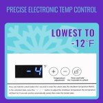 Compact 4.0 Cu Ft Chest Freezer with Baskets