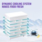 Compact 4.0 Cu Ft Chest Freezer with Baskets