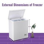 DEMUELLER 4.0 Cu Ft Deep Chest Freezer