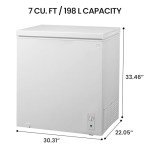 Kenmore 7 Cu Ft Convertible Freezer/Fridge