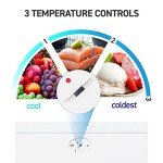 5 Cu Ft Upright Freezer with Reversible Door
