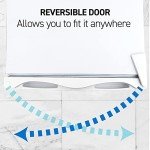 5 Cu Ft Upright Freezer with Reversible Door