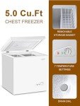 KRIB BLING 5.0 cu.ft Compact Chest Freezer