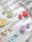 Colorful 3D Flower Refrigerator Magnets Set - 14PCS
