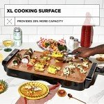 CRUX XL Electric Nonstick Griddle with Drip Tray