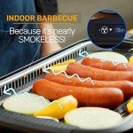 CUSIMAX Smokeless Indoor Electric Grill with LED Display