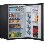 Galanz 4.3 cu ft Compact Refrigerator - Stainless Steel