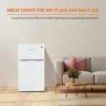 Frestec 3.1 CU Mini Fridge with Freezer