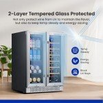 Yeego 24" Dual Zone Wine and Beverage Cooler