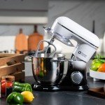 5QT Stand Mixer with 2 Bowls and Attachments