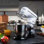 5QT Stand Mixer with 2 Bowls and Attachments