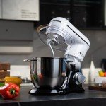 5QT Stand Mixer with 2 Bowls and Attachments