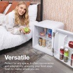 Cooluli Curve 1.7 cu ft Mini Fridge - White