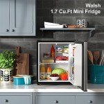 Walsh 1.7 Cu Ft Compact Mini Fridge