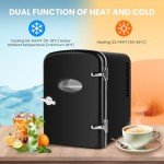 Compact 4L Portable Mini Fridge Warmer & Cooler