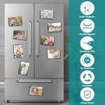 10 Pack Magnetic Photo Frames for Refrigerator