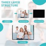 10 Pack Magnetic Photo Frames for Refrigerator