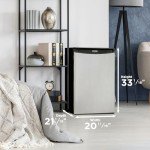 Danby 4.4 Cu.Ft. Compact Mini Fridge - Stainless Steel