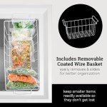 Igloo 5.0 Cu. Ft. Chest Freezer with Basket